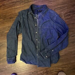 Madewell Denim Perfect Long-Sleeve Shirt